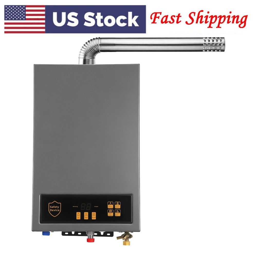 Tankless Water Heater 35°C-65°C (95°F-149 °F) COMPACT 3.6 GPM LPG AC 110V/ 60Hz