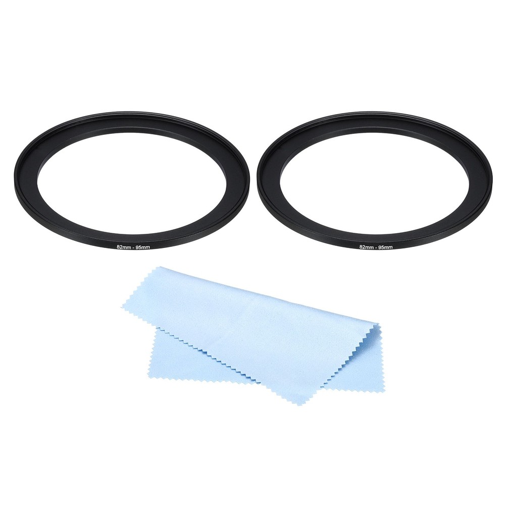 82mm-95mm Step Up Ring Camera Lens Filter Adapter Ring Filter with Cloth