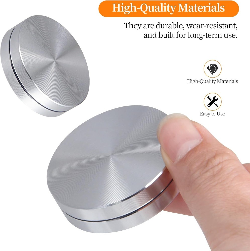 3 Pack Ceramic Clay Pottery Throwing Trimming Spinner Tool, silvery