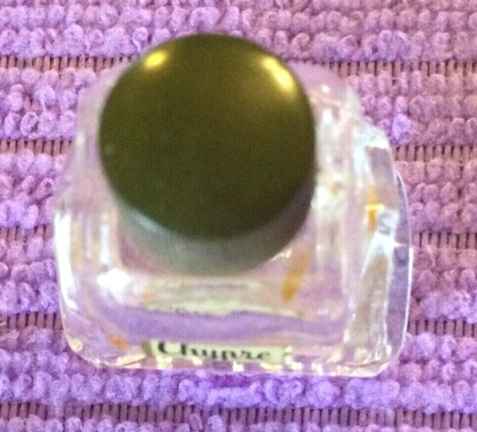 EMPTY Chypre Cardinal Distributor New York 2 Drams Cool Mini Shape & Nice Label