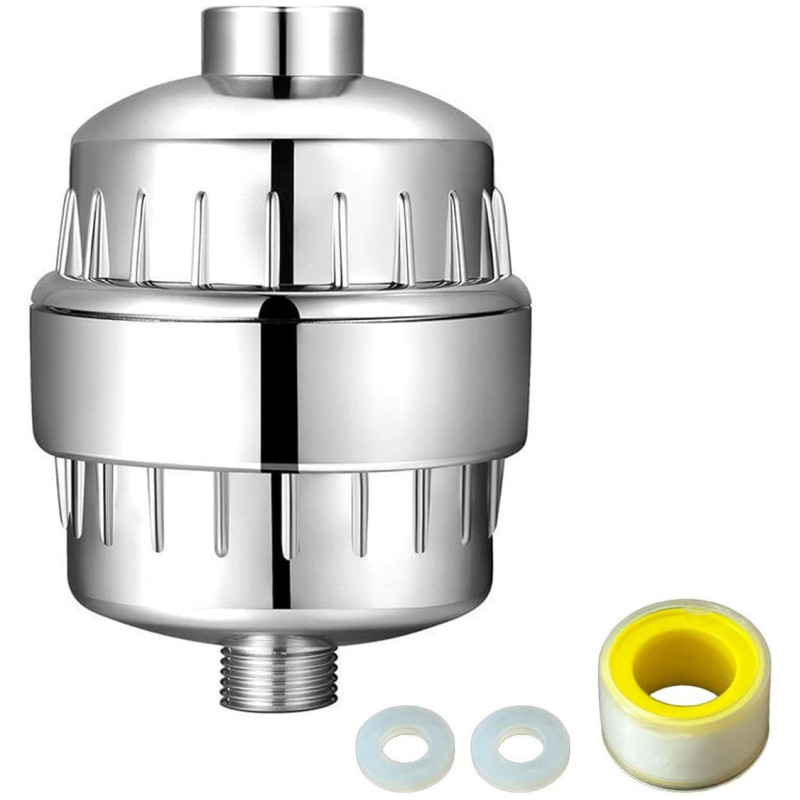 25 Stage Shower Head Filter Purifier with Filter for Hard Water Softener