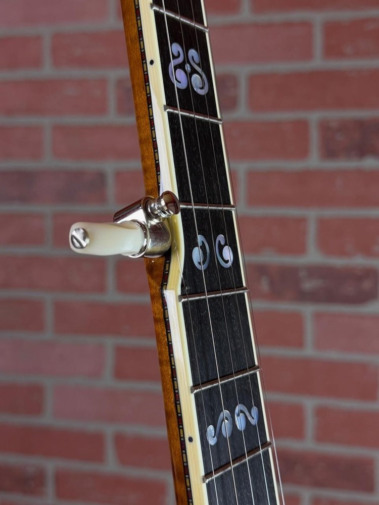 Deering Calico 5-String Banjo - Honey Amber