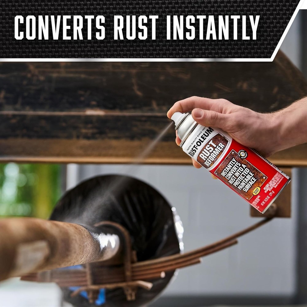 Rust-Oleum 248658 Rust Reformer Spray Paint - Black
