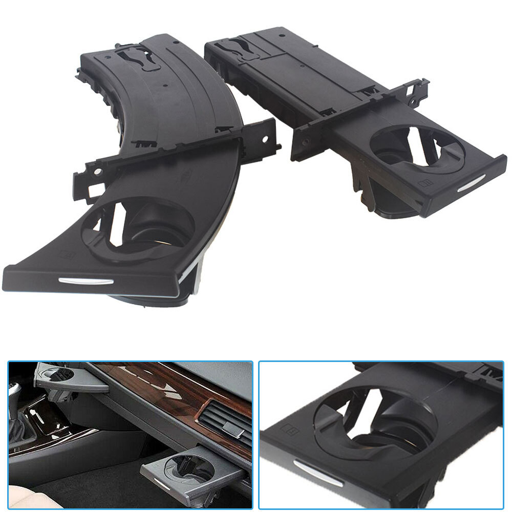 Left +Right Side Front Cup Holders 51459173469 For BMW 2006-2013 E90 E91 E92