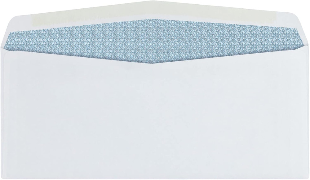 Double-Window Envelopes, #10 (4 1/8In. X 9 1/2In.), White