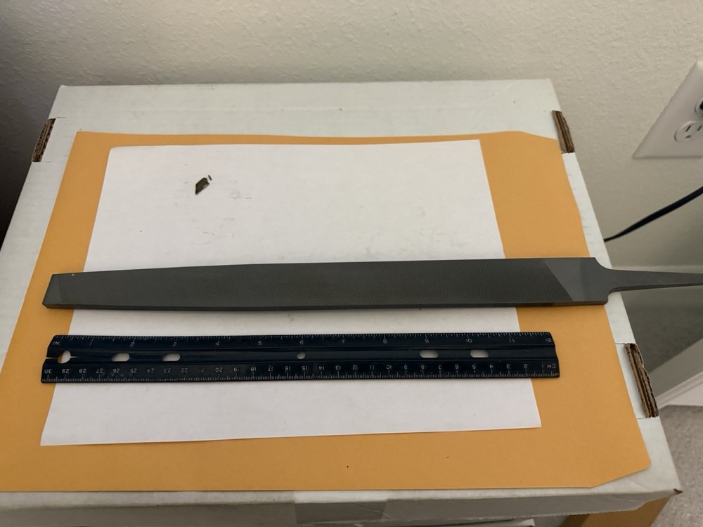 New 14” Flat Smooth File, Single Cut