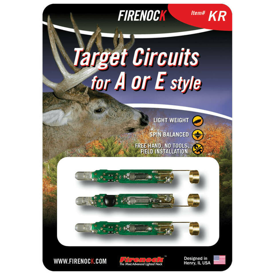 FIRENOCK Target circuit (KR) for A / E style nock or A3 /E3