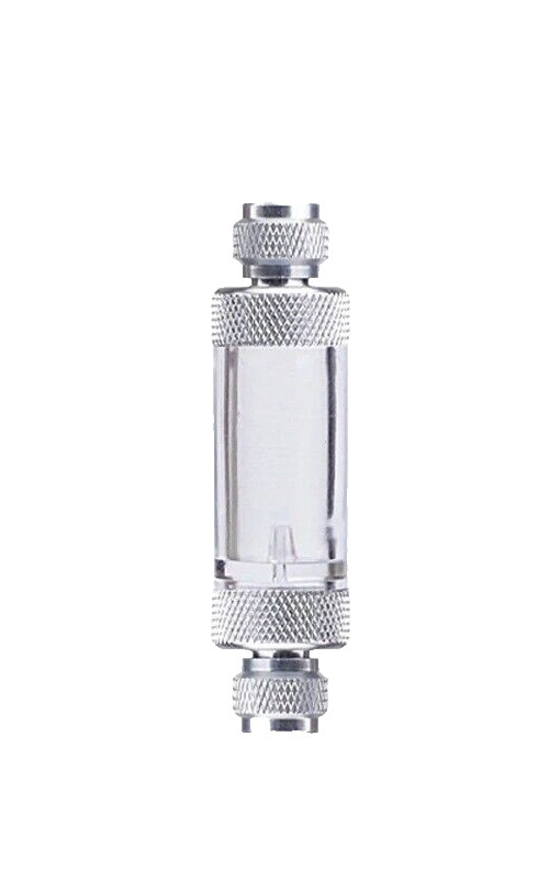 Aquarium Check Valve-Regulator Diffuser Reactor Dual Head CO2 Bubble Counter Air