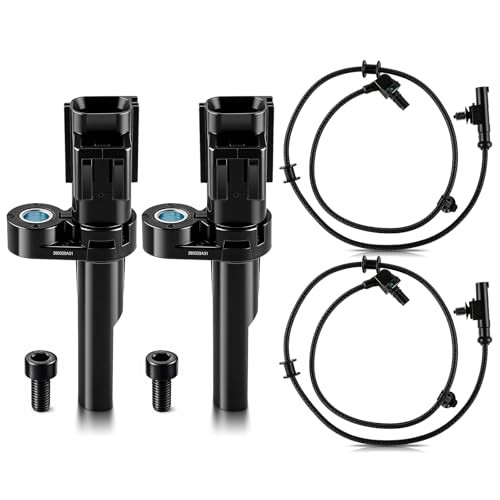 ABS Wheel Speed Sensor 4Pcs Compatible with Dodge Ram 1500 2009-2010 for Ram