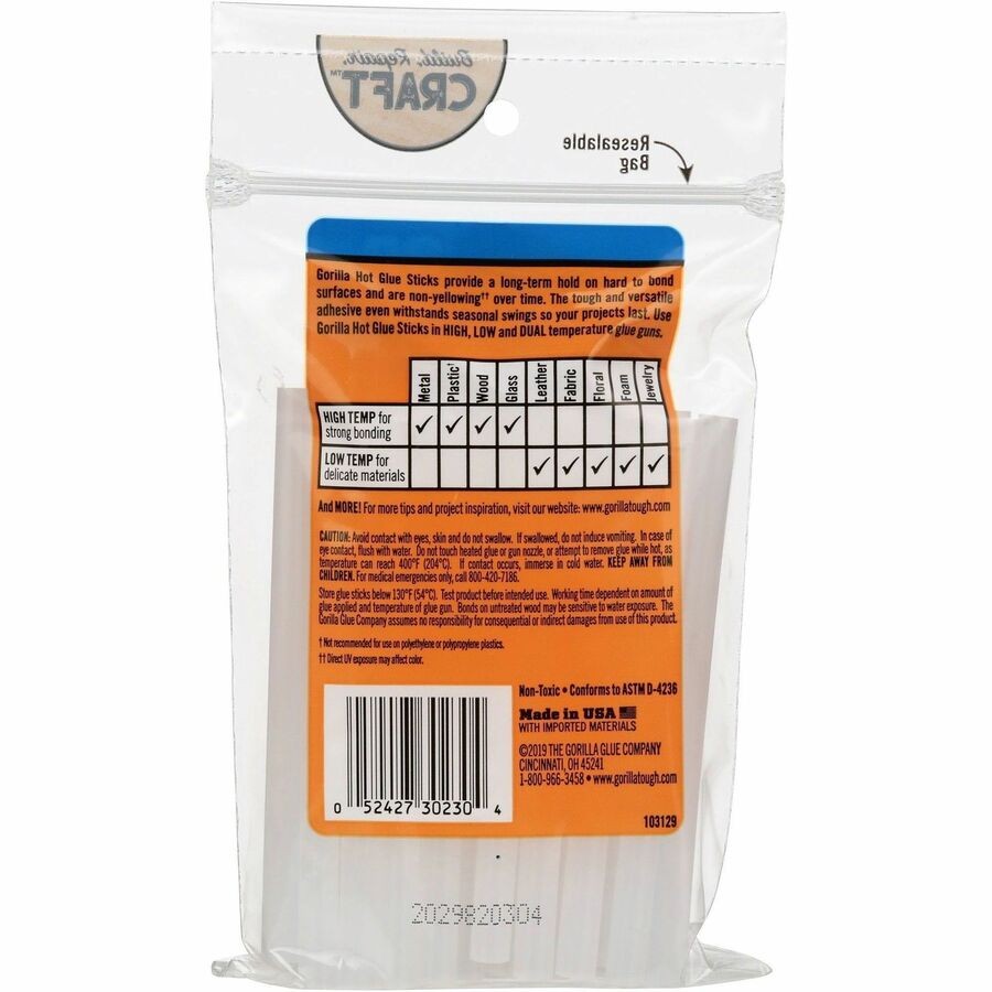 Gorilla Glue Mini Hot Glue Sticks (gor3023003)