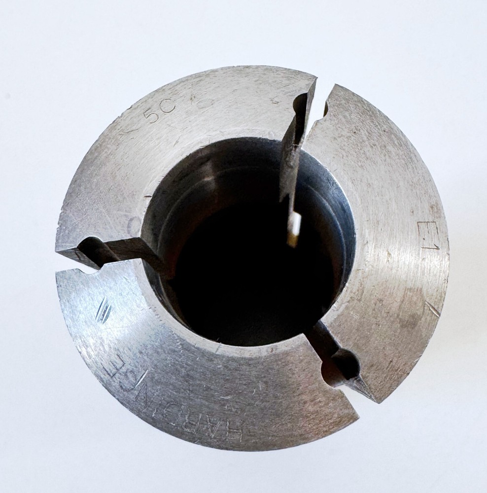 HARDINGE E1 5C Emergency Collet Internal & External Threads .755" Counter Bore