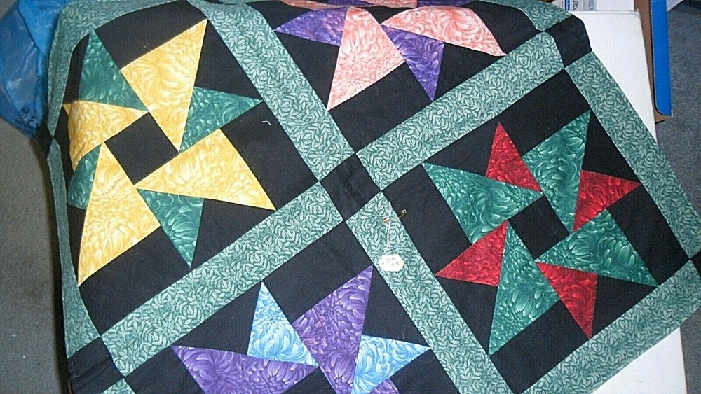 Handmade Quilt Block Table Topper