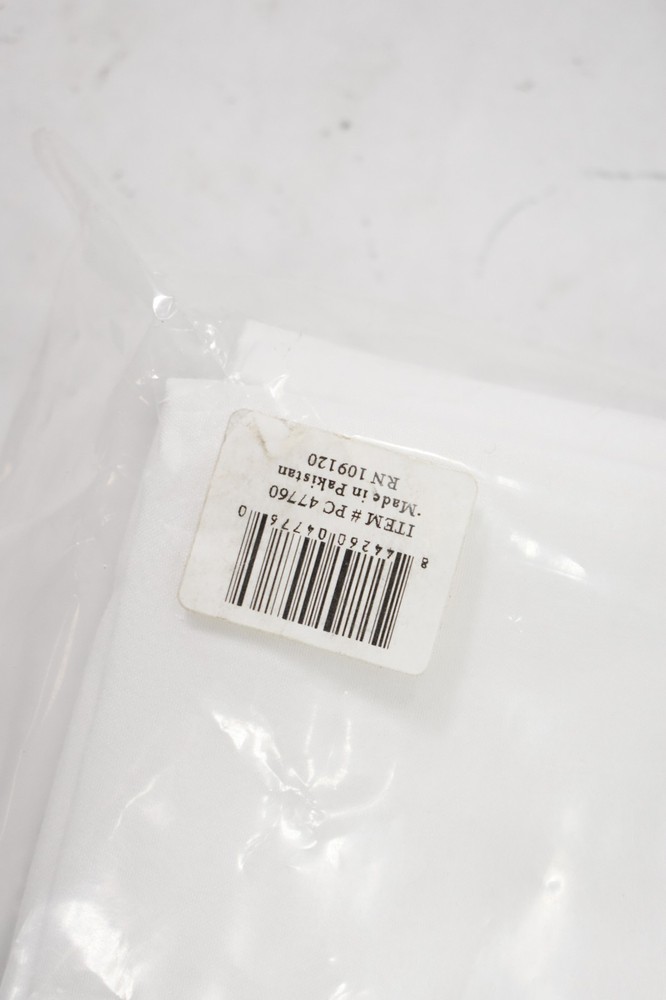 KAF Home Brushed Microfiber Pillow Cases 12 Pack Standard/Queen Size White
