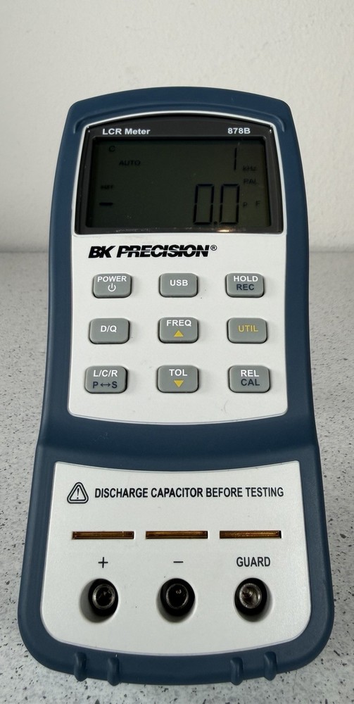 BK Precision 878B Dual-Display Handheld LCR Meter Excellent!!