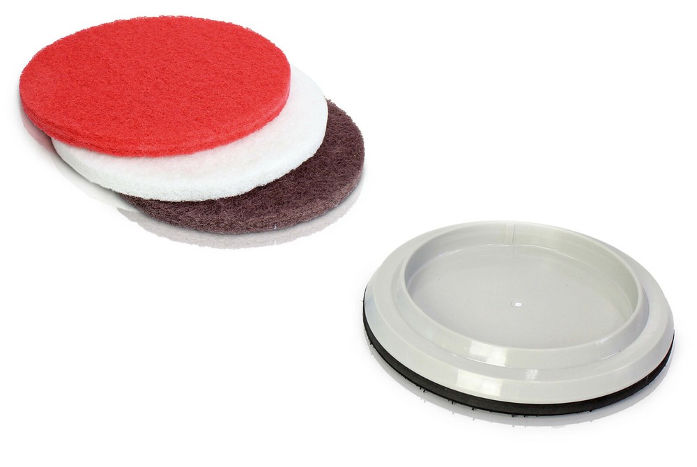 Prolux Buffer Scrubber Pad Set with Attachment Holder for 13" Core Floor Cleaner