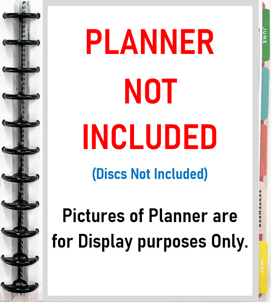 Sloth 'Whatever' Two-Sided Dashboard/Insert 4 use w BIG Happy Planner-