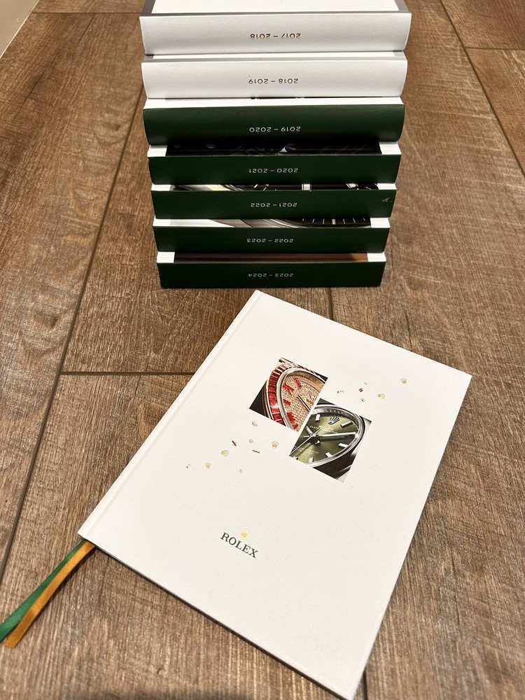 ♛ ROLEX 2017-2024 Catalogue + Booklet Complete Full COLLECTION