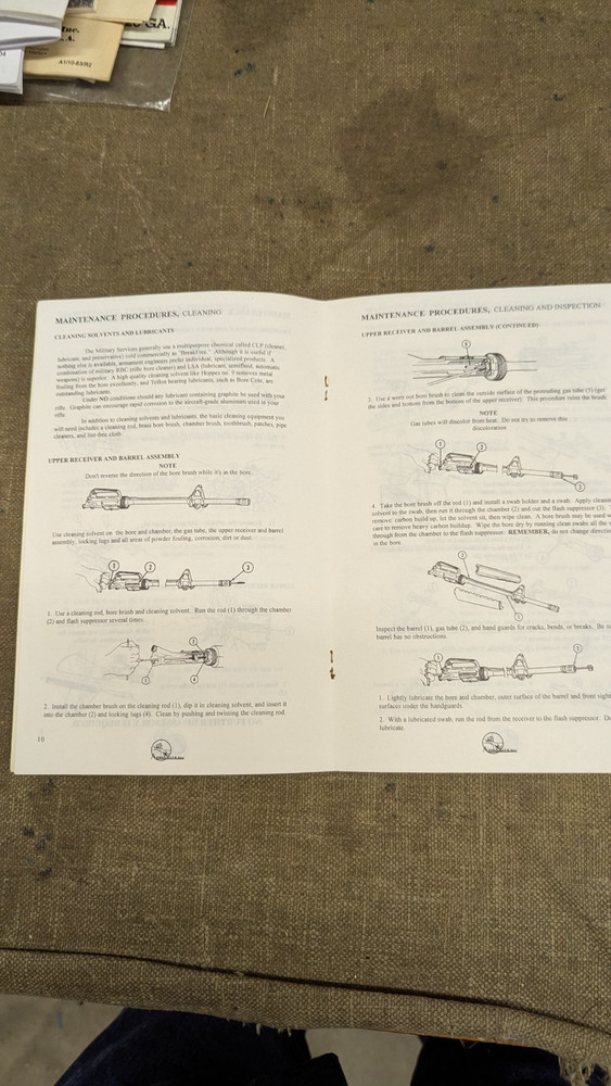 Instruction Manual, Armalite Operators manual