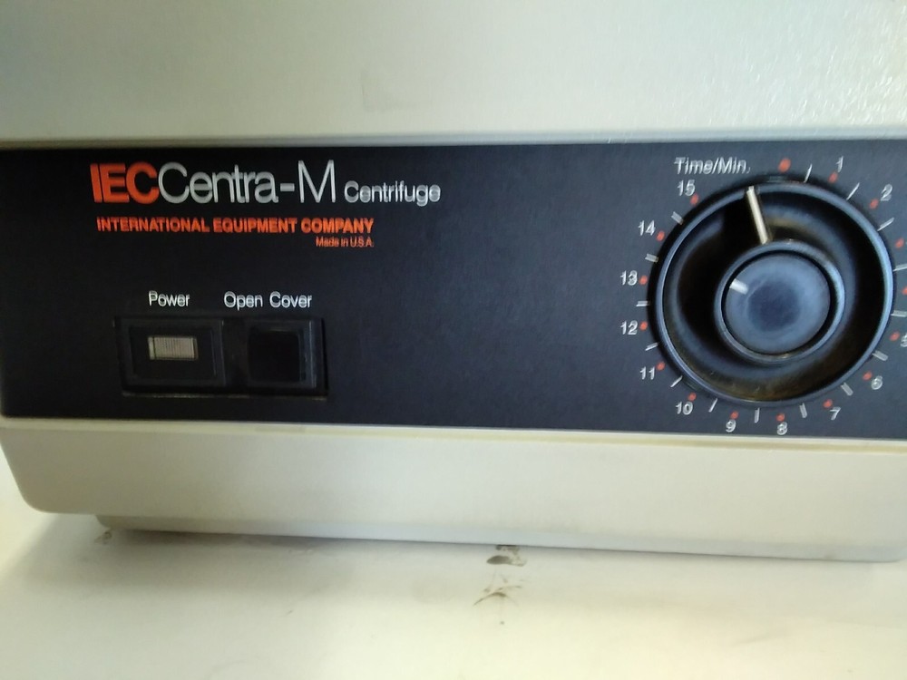 IEC Centra-M Fixed Speed Table-Top Analog Timer Laboratory Centrifuge