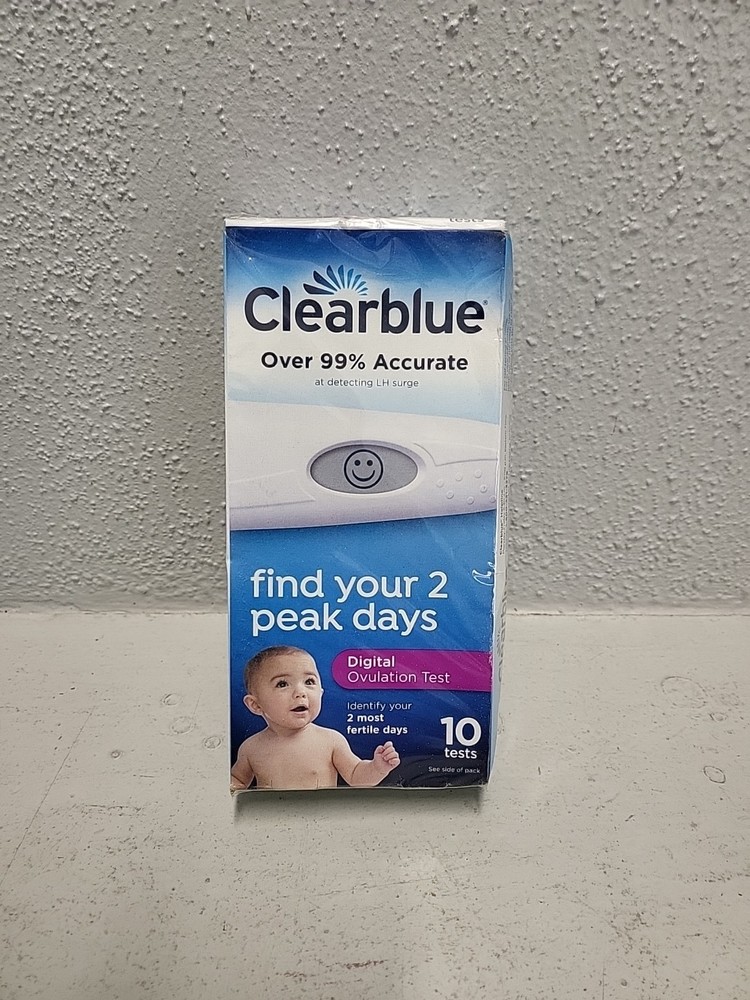 Clearblue Advanced Digital Ovulation Test 10 Tests 4/25