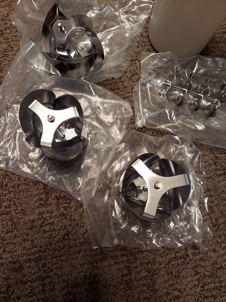 Pampered Chef Rolling Cookie Cutter Attachments