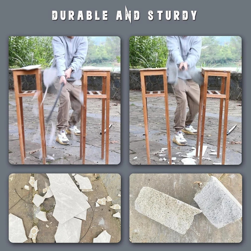 RTCT Katana Sword Polypropylene Training Samurai Sword 2-Piece Set with Displ...