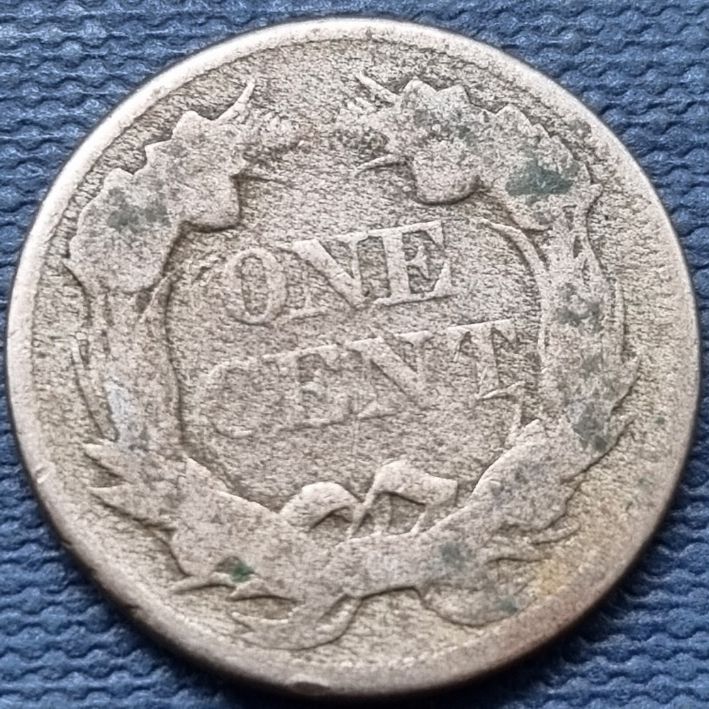 1857 Flying Eagle Cent 1c Circulated #76922