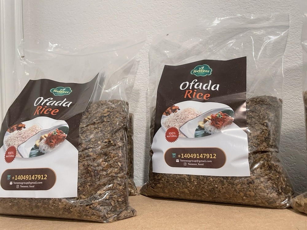 Ofada Brown Rice, Nigerian Local Rice, 5lb