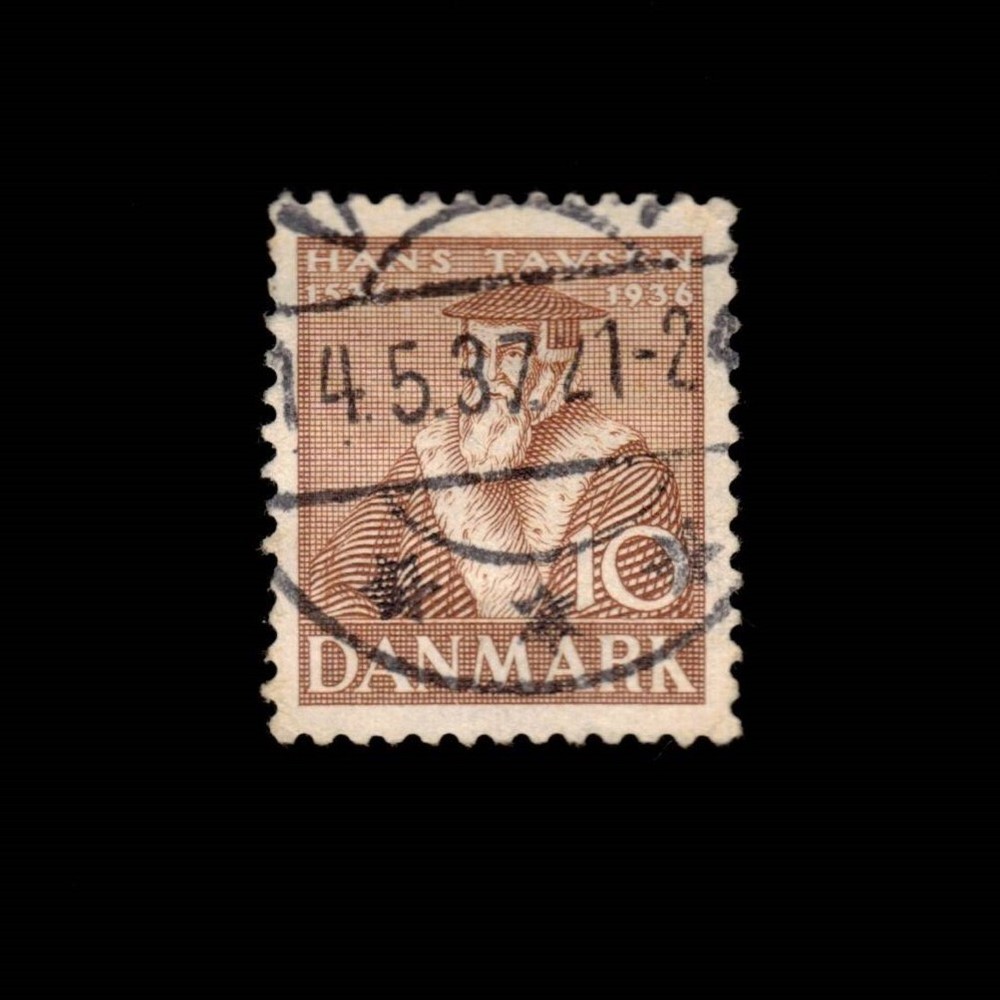 Denmark, Scott 254, Hans Tausen, 1936, used