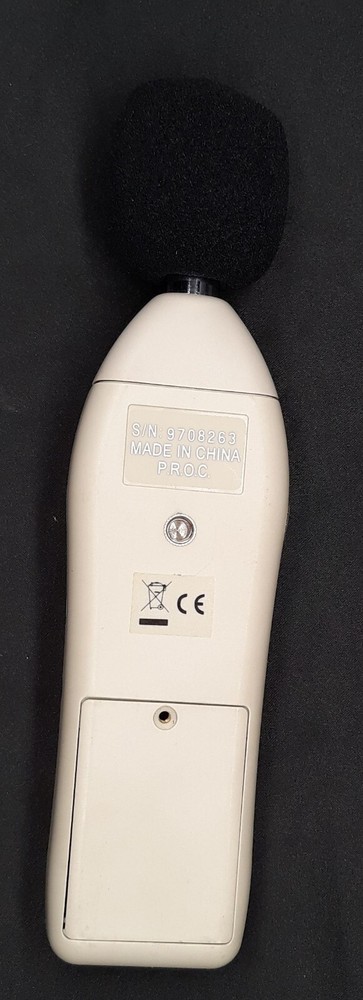 Extech 407730 Sound Level Meter, Digital, 40-130dB