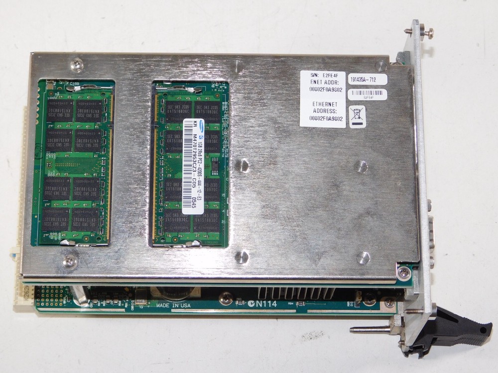 National Instruments NI PXI-8196 Embedded Controller Card Module with Hard Drive