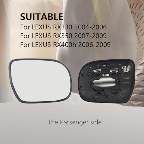 Passenger Side Mirror Replacement for Lexus RX330 2004 S-Class Passenger side