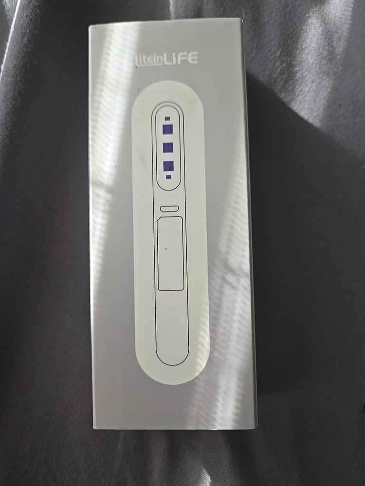 Portable UV Sterilizer White Black for Tools with USB Charging Cable