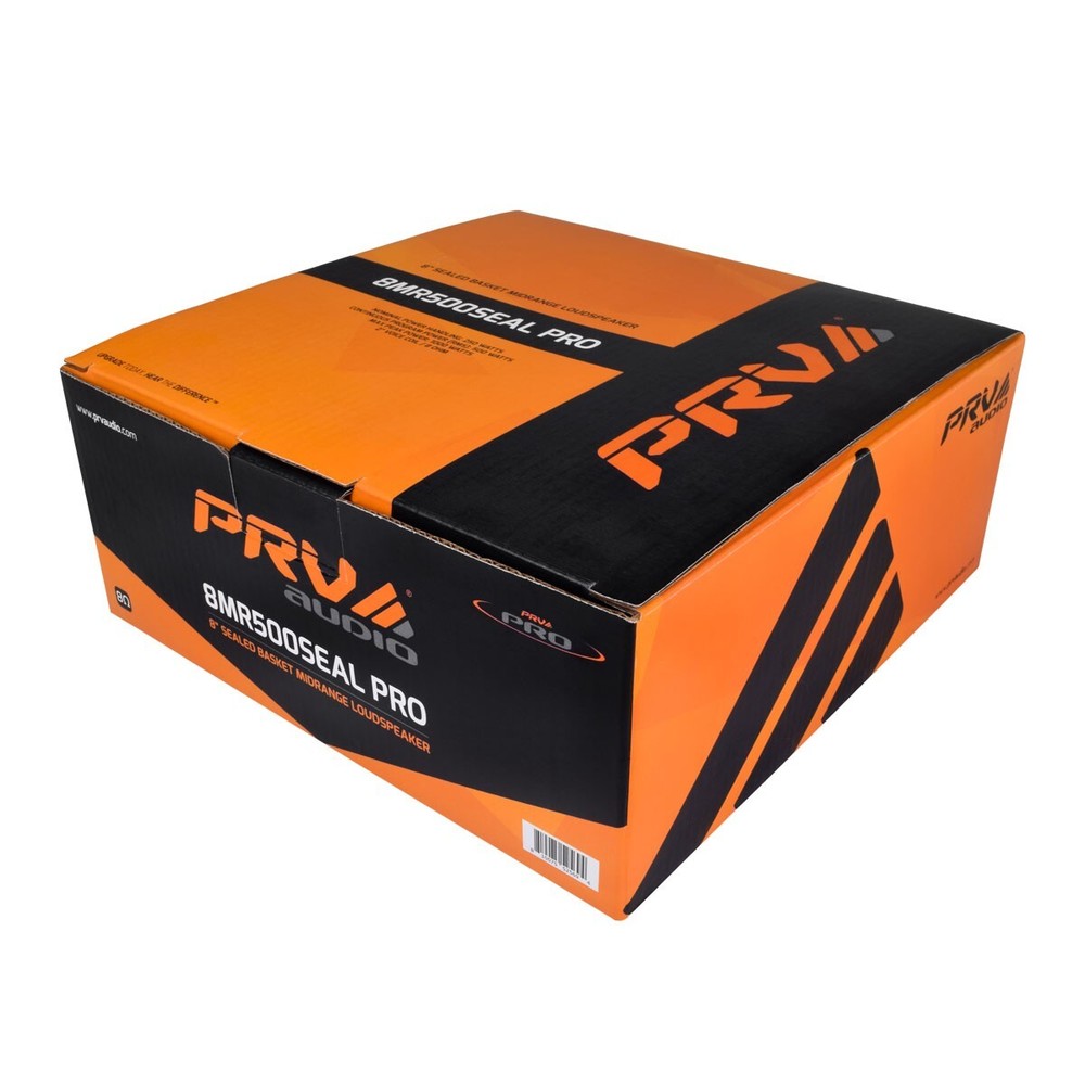 2x PRV 8" Sealed Back Midrange Speaker 8MR500SEAL 1000W 8 Ohm Waterproof Cone
