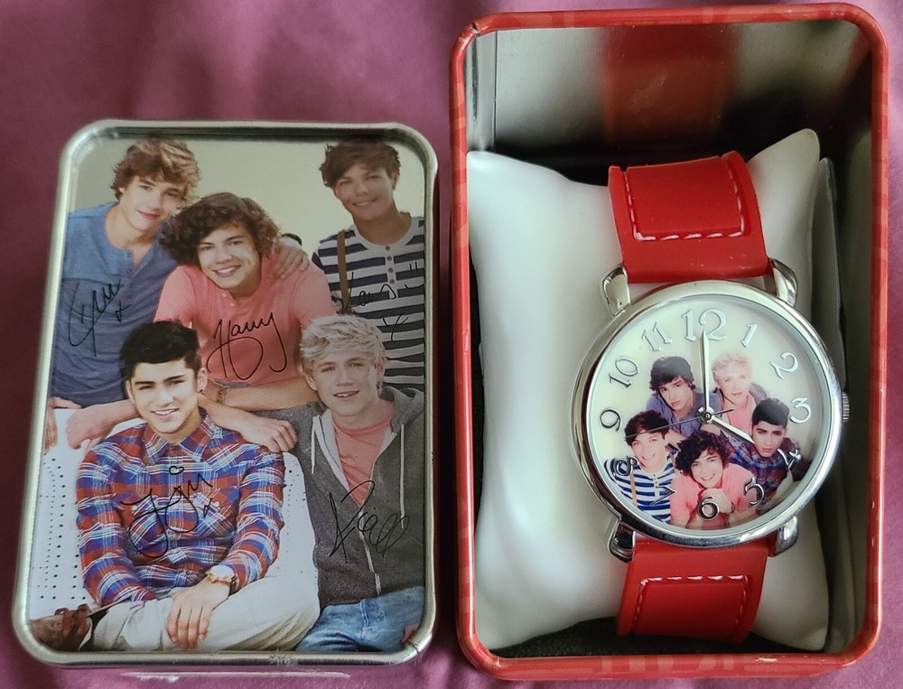 One Direction Watch With Metal Box - Harry Styles (2012)