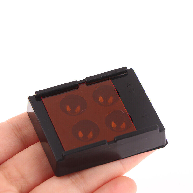 4 Holes Dental High Quality Patch Denture Veneer Storage Box Teeth Patch Shading
