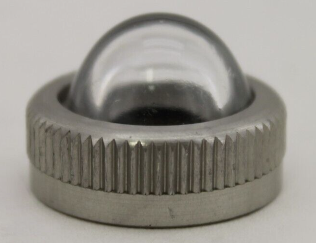 Square D 9001 C-6 Clear Glass Pilot Light Lens