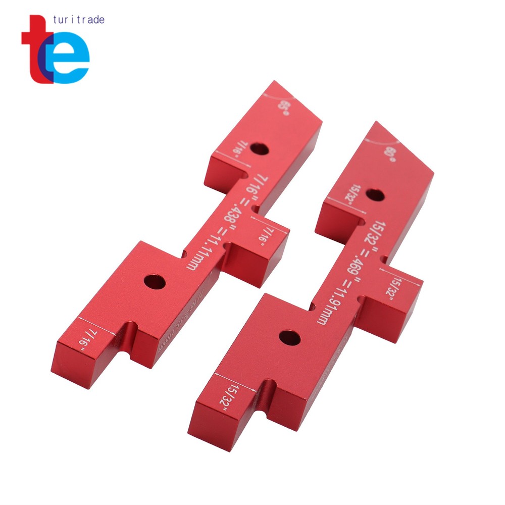 Setup Blocks Woodworking 14 Pcs Precision Aluminum Router Table Setup Bars