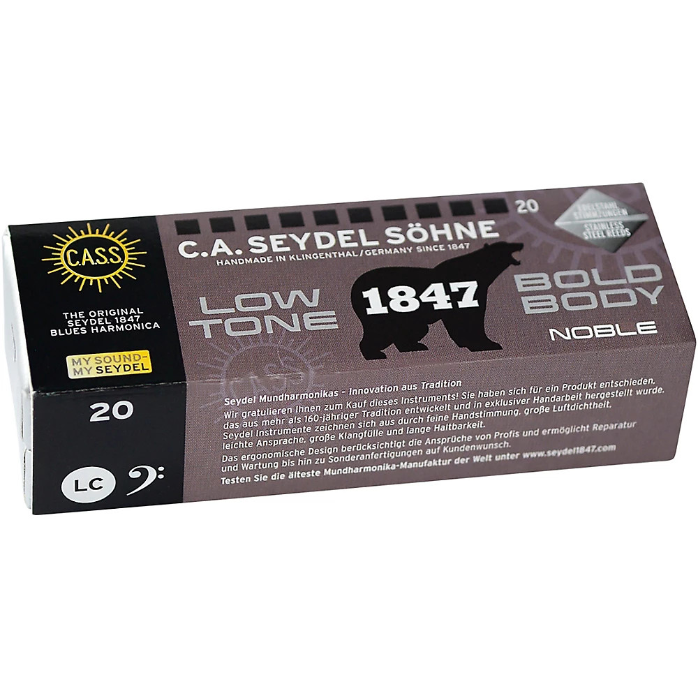 SEYDEL Blues Noble 1847 Harmonica Low A
