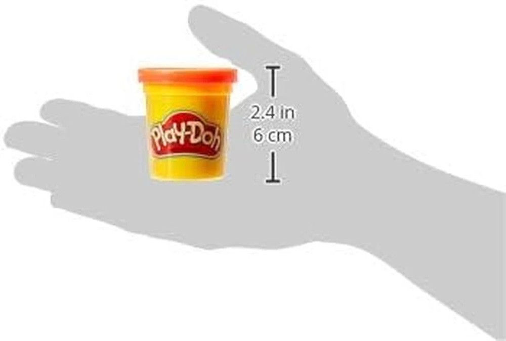 Play Doh Modeling Compound 10-Pack Case of Assorted Colors, Non-Toxic 2 Oz. Cans