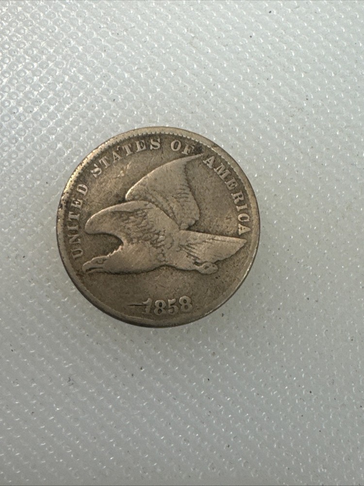 1858 flying eagle cent BT2