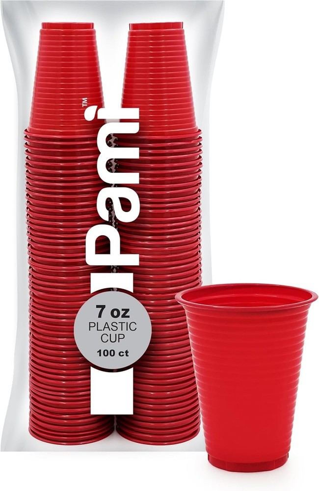 Assorted Color Plastic Party Cups 7oz Disposable Drinking Cups Bulk 200–400ct