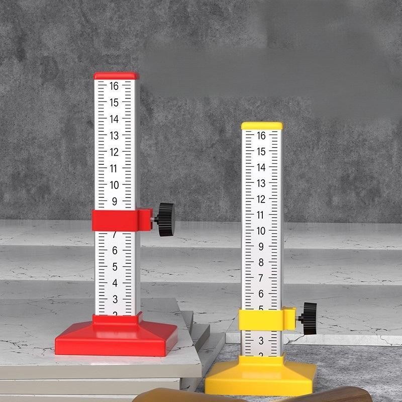 Aluminum Alloy Tile Leveling Ruler High Precision Horizontal Measuring Tool
