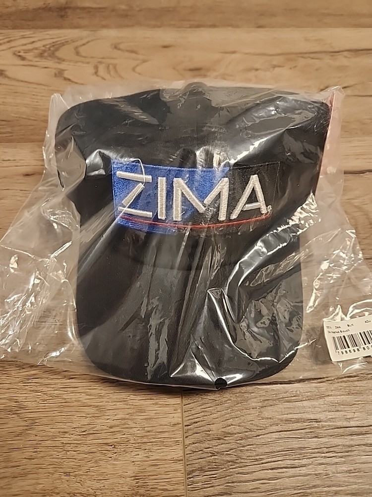 Zima Classic Logo Dad Hat Black Strapback