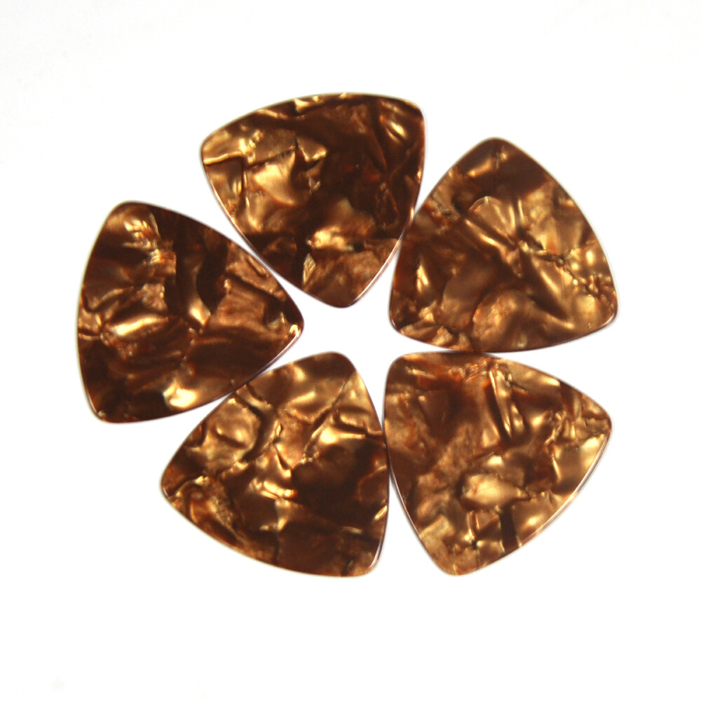 100pcs Heavy 0.96mm 346 Rounded Triangle Guitar Picks Plectrums Blank Celluloid