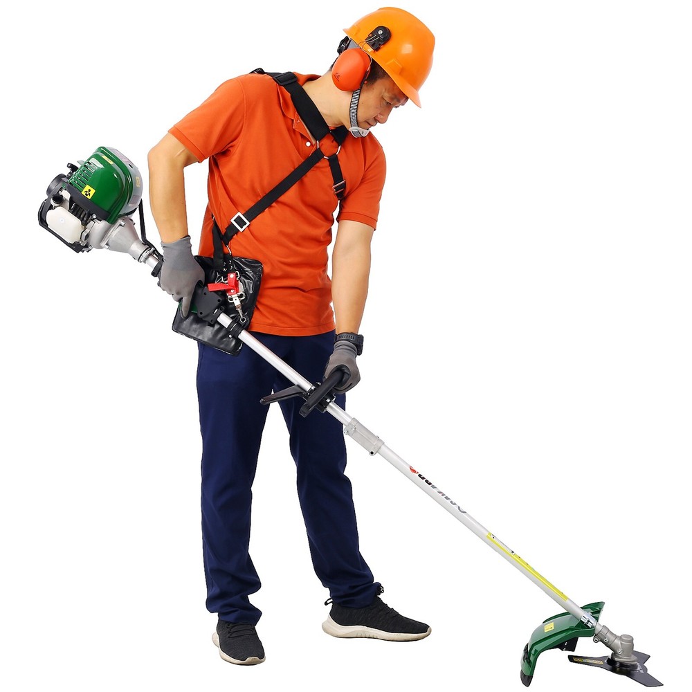 4 in 1 Multi-Functional Trimming Tool, 38CC 4 stroke Garden Tool System Green