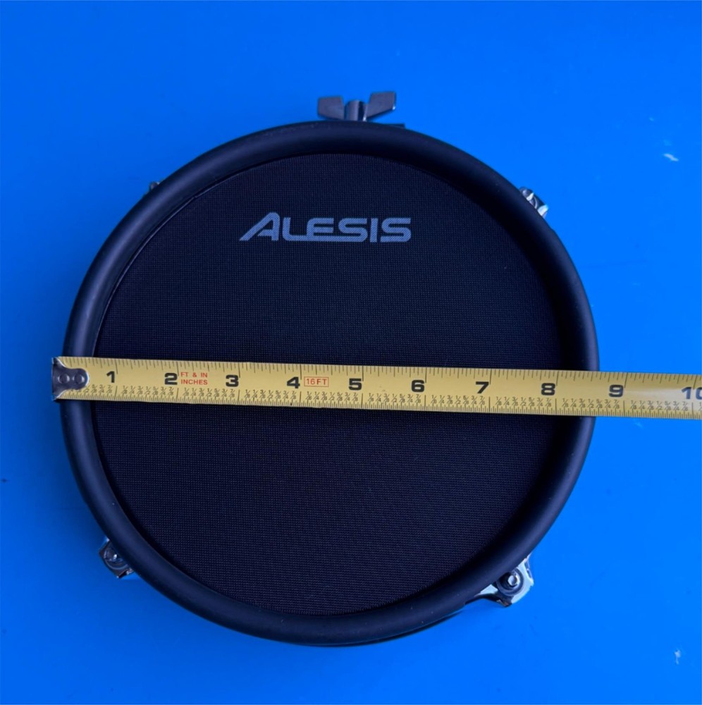 ALESIS Command Electronic Drum Part: 8 Inch Tom Dual-Zone Mesh Pad Red #3300