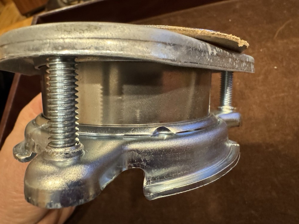 InSinkErator Polished Stainless Steel Sink Flange Quick Lock Design