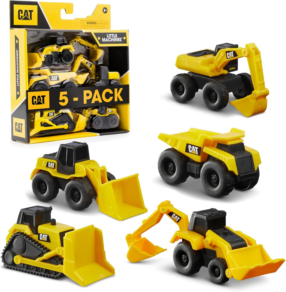 Construction Little Machines 5 Pack - Great Cake Toppers