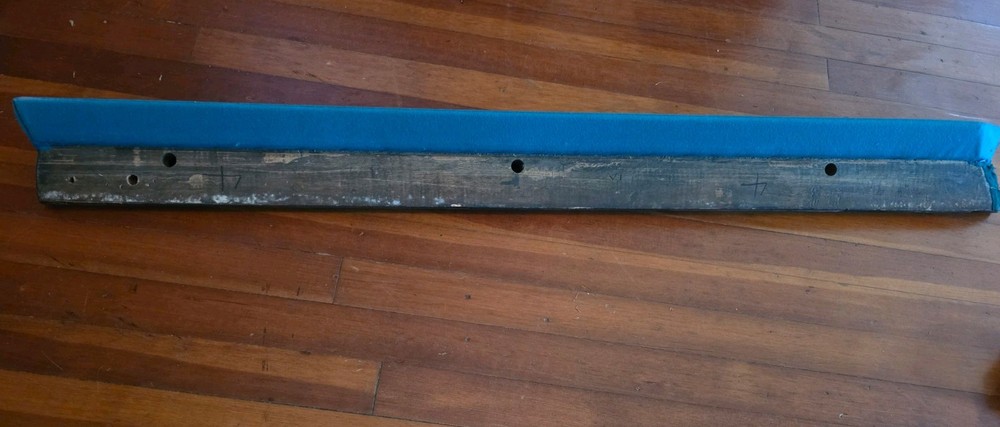 ORIGINAL ANTIQUE BRUNSWICK BALKE COLLANDER 9' SIDE RAIL REPLACEMENT VERY NICE!